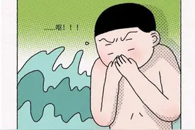 漫画解析：游泳的时候，你有没有过这种“生理反应”？不要太害羞图片