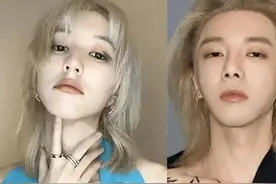 华晨宇现女友和前女友张碧晨，两个极端的风格， 他的审美很绝图片