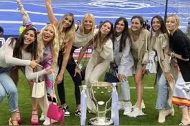 皇马太太团惊喜同框！巴尔韦德妻子惊艳全场，卡瓦哈尔妻子优雅图片