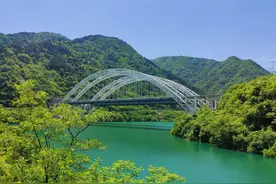 摄影：石门水库，距离汉中18公里，风景秀丽图片