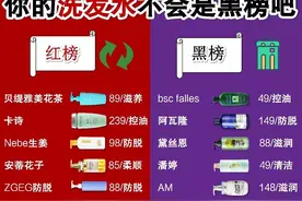 公认“垃圾”洗发水黑名单曝光！清扬蜂花上榜，竟然头发掉了一把图片