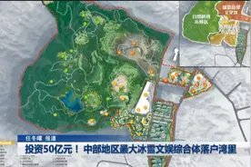 投资50亿元！中部地区最大冰雪文娱综合体落户湾里图片