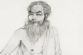 线描人物丨看看美院老师是如何通过线描刻画人物的图片