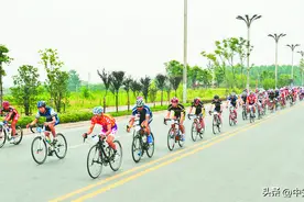 环巢湖全国自行车赛报名火爆图片