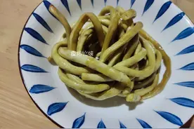 腌豆角，只放盐容易坏，多加这2步，酸脆入味，放1年都很鲜脆图片