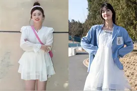 事实证明，今年的裙子还是“叠着穿”更时髦，洋气显瘦，谁穿谁美图片