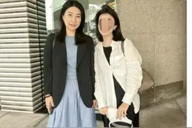郭晶晶一改朴素打扮，脚踩高跟鞋现身豪华酒店，背8万元爱马仕包图片