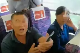 老人高铁霸座后续，骂女生“臭不要脸”，12306客服回答更无语图片