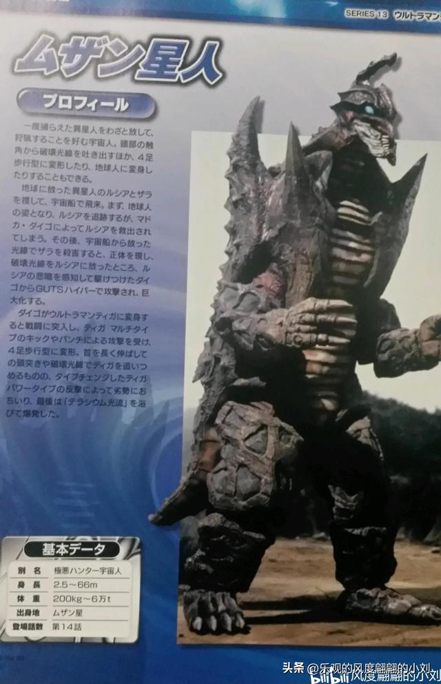 迪迦奥特曼怪兽图鉴大全