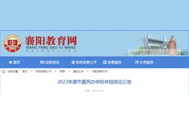 襄阳市教育局发布：这些学校被点名！图片