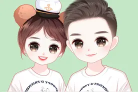 换个头像吧，呆萌可爱的卡通情侣头像，满满的幸福感图片