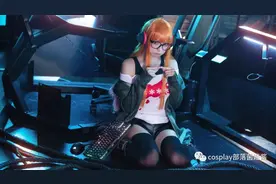 cos：二次元cos大赏女神异闻录5佐仓双叶@贤儿图片