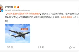 世界上最大运输机AN225被摧毁图片