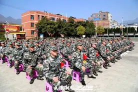 赫章县2022年春季征兵役前教育全面启动图片