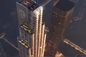 深圳超级新地标——招商银行全球总部主塔楼有“底”了图片