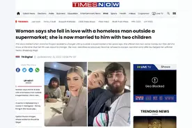 加拿大妹子恋上邋遢流浪汉，还为其生俩娃…结局亮了！图片