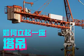 比迪拜塔更高的，是建起它的塔吊，那塔吊自身又是怎么建那么高呢图片