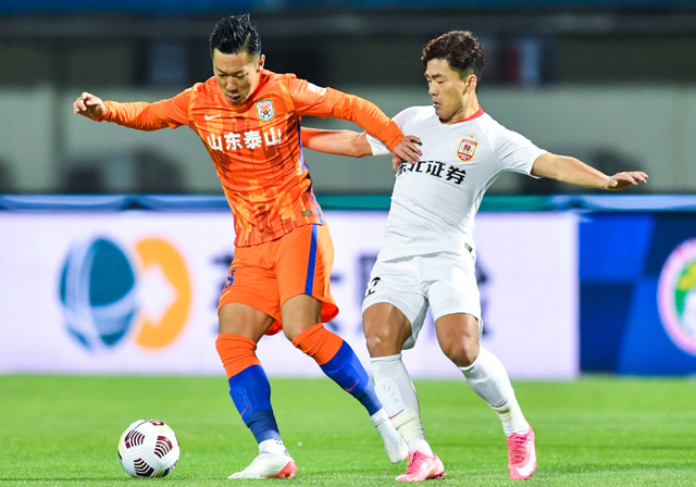 泰山赢球就提前3轮夺冠,海港广州又遇劲敌 - 2021中超争冠组怎么打