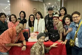 邵氏群星聚会！79岁武打巨星精神奕奕，曾传欺师灭祖被逐出师门图片
