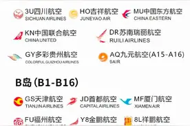 6月25日起，三亚机场各航空公司值机区域将进行调整图片