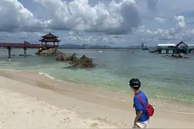 滞留在三亚的“亲子游”图片