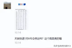 杭州网友急疯：快递1月6日停运？防疫物品还没发货！多家快递回应……图片
