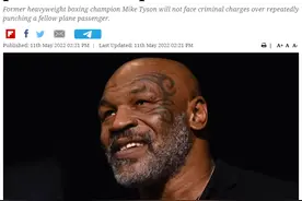 56岁拳王泰森暴揍醉酒男子！法院正式宣判，结果大快人心图片