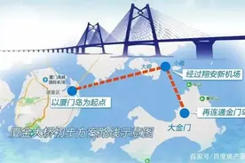 又一座跨海大桥！重磅：厦门将建第三东通道，连接本岛-翔安机场图片