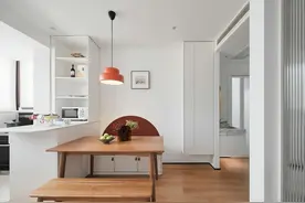 43㎡的小房子改成两室一厅，还能这么清爽明亮，这设计真让人佩服图片