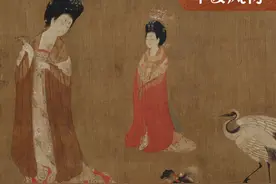 在绝美的中国古画里，我们窥见了千百年间的女性生活图片