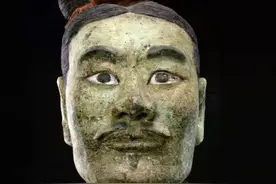 兵马俑中出现一张奇怪的“脸”，专家无法解释，如今禁止出国展览图片