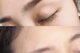 纹眉为什么会出现红眉？图片