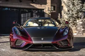 每日靓车图赏 | 科尼塞克 Regera 红色碳纤维版 细节拉满图片