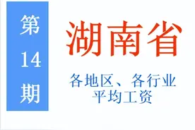 最新！湖南公布2021年度平均工资，你达标了吗？一起来看吧图片