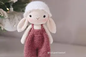 钩针图解：小兔子莫奇图片