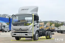 自重4吨可拉8吨，170马力奥铃新捷运堪称黄牌小钢炮图片