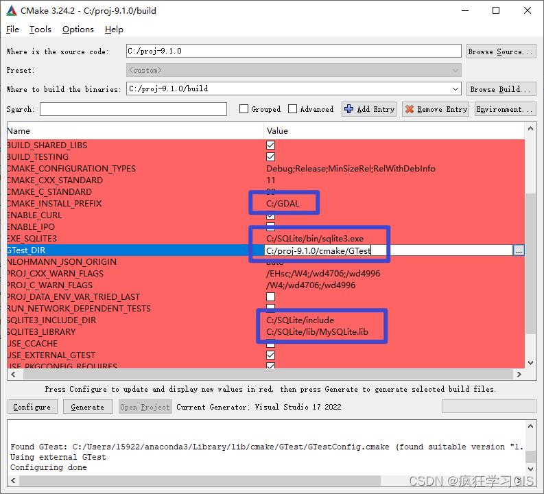 Visual Studio配置C++中GDAL、SQLite与PROJ环境并编译的方法插图69 Visual Studio配置C++中GDAL、SQLite与PROJ环境并编译的方法