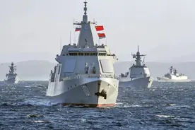 美媒：西方世界已普遍认可，中国055大驱是全球最好的多用途战舰图片