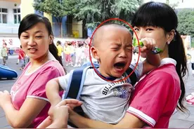 孩子一上幼儿园就哭闹该如何应对？三步走，娃不哭不闹顺利入园图片