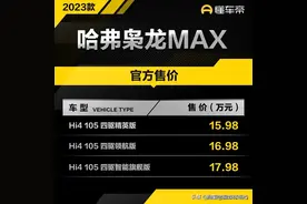 新车 | 15.98万元起，哈弗枭龙MAX正式上市，首搭1.5升Hi4动力图片