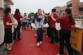 学子拼搏圆梦，老师保驾护航——杭州高级中学钱塘学校积极保障高考顺利进行图片