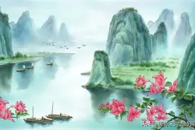 一叶扁舟，共游若耶溪上图片