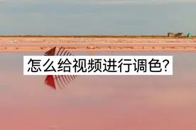 怎么给视频进行调色？看完你就明白了图片