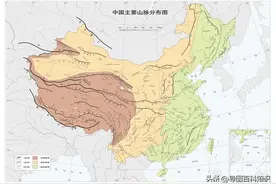 中国山脉概览图片