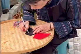 这个在抖音绣花的男人，让无数女人汗颜图片