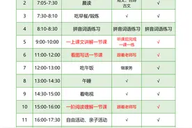 1-6年级暑期学习计划2023年（可打印）图片