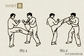 野鬼点灯铁脚趾的实战格斗腿法，连环出击，专踢要害，横扫江湖图片