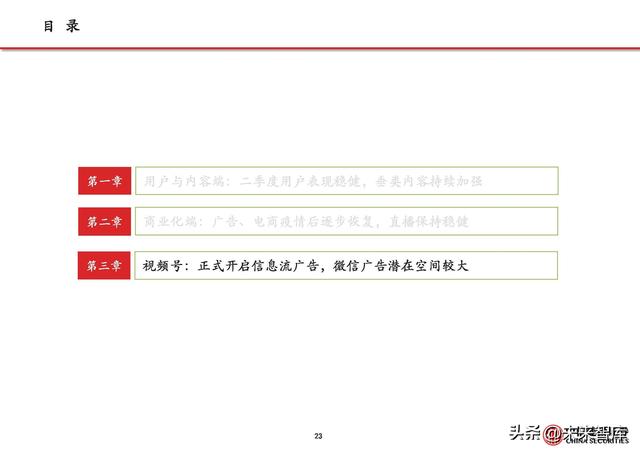 短视频行业分析:流量持续增长、广告电商复苏,视频号加速商业化