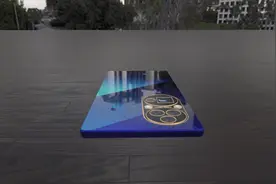 华为P60Pro+渲染图：金边相机让人破防，5500毫安电池够豪横图片