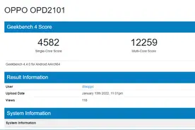 OPPO 平板电脑现身 Geekbench：搭载高通骁龙 870 + 6GB 运行内存图片